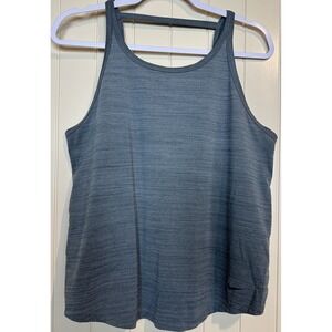 Nike Get Fit Training Tank top womens gray stretch‎ workout yoga running sz M